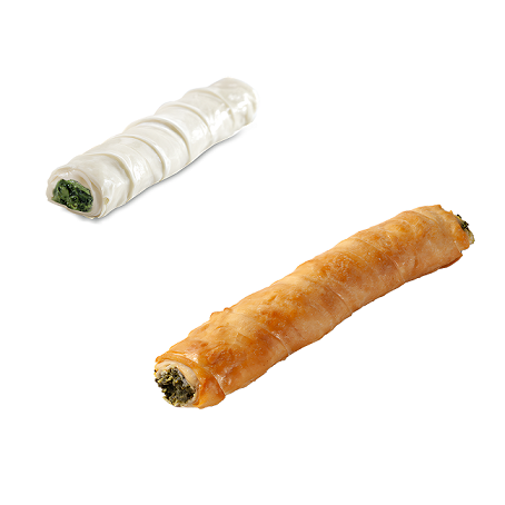 Rollbörek Spinat/Käse Teigling 100x100g 