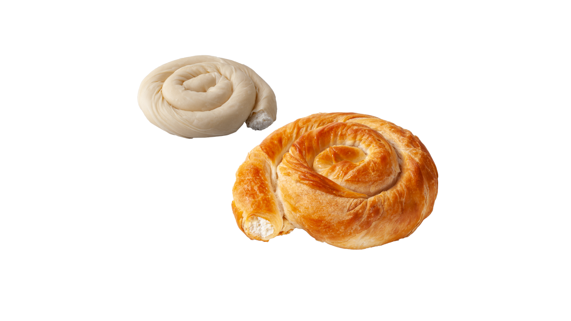 Börekschnecke Käse Teigling 72 x 220 g 