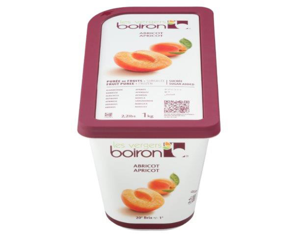 Mark de fruits d'abricot le Boiron 6x1kg 