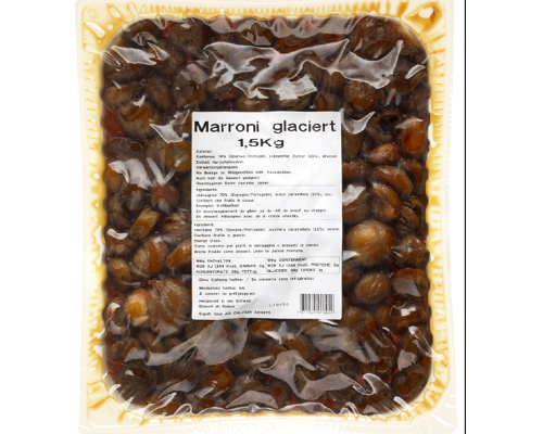 Marrons à la sauce caramel 1.5 kg Ospelt 