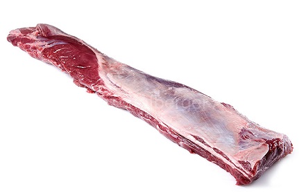 Hirschentrecôtes m.Silberhaut 1.5-2.5 kg ca.12 kg EU (ES) im Anbruch