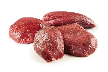 Hirschschnitzelfleisch ca.12 kg NZ ohne Silberhaut 0.6-1.5 kg