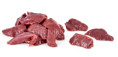 Rehgeschnetzeltes à la minute 1 kg EU 6x1kg 10-15g Stk. im Anbruch