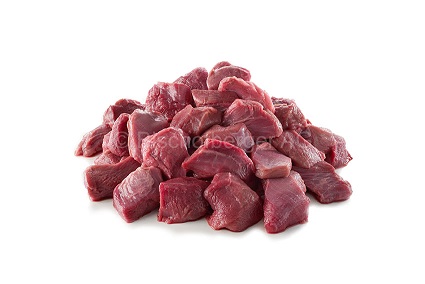 Hirschpfefferfleisch Schlegel o/Wade EU 30-40g 4 x 2.5 kg