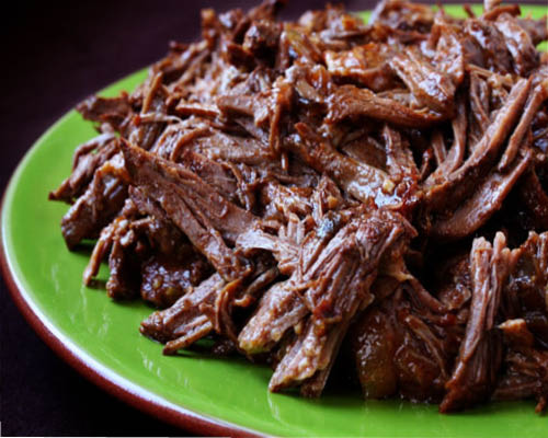 Pulled Beef BBQ Rind CH 4 x 1 kg 
