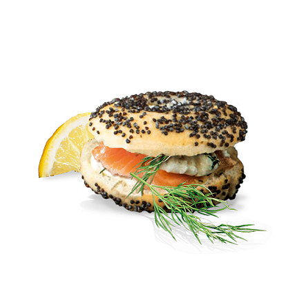 Mini Bagels Lachs BE 50 x 14 g Delicool 