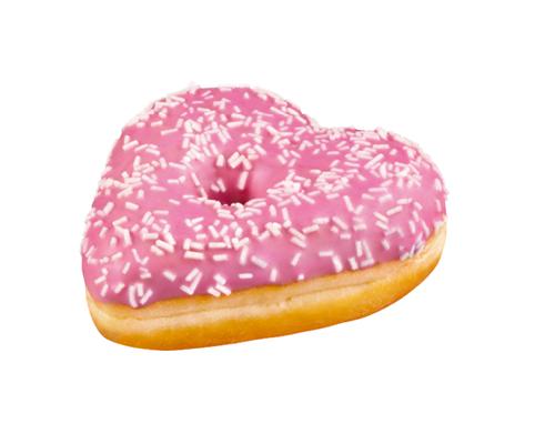 Donuts coeur no remplie vegan 48x52g 