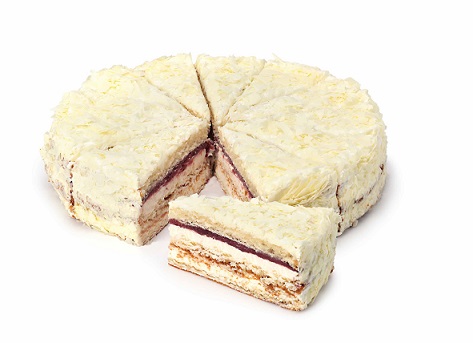 Weisswälder-Himbeertorte 1x1200g 12 Port 