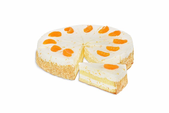 Mandarinenquarktorte Diät 1.3 kg 12 Port 