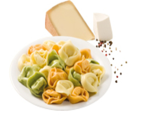 Tortelloni tricolore fromage 2 x 2 kg 