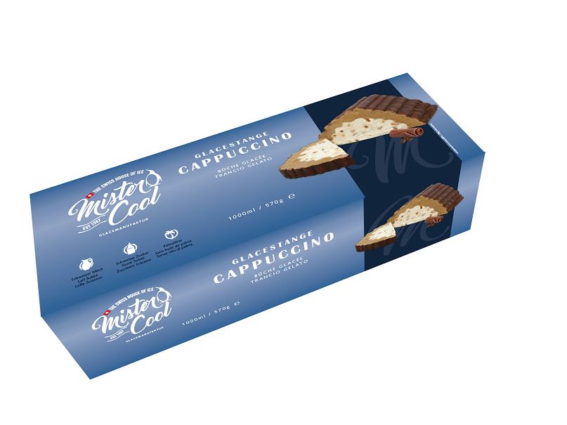 Bûche de glace cappuccino 4x1lt 