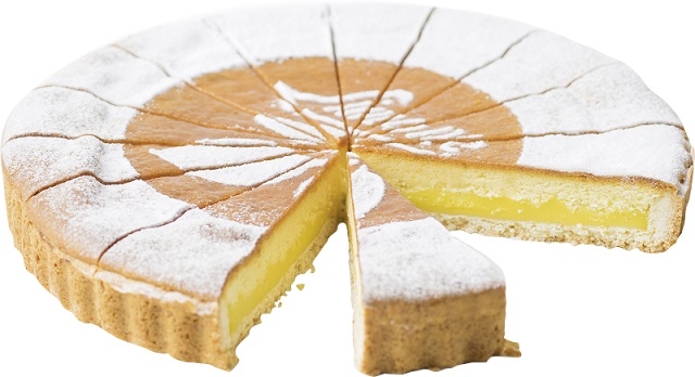 Torta Limone geschnitten 1 x 1.4 kg in 12 Stk. geschnitten