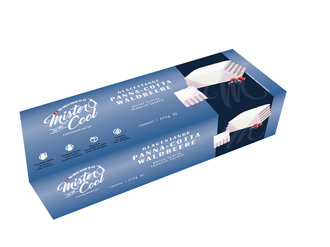 Bûche de glace panna-cotta baie des bois 4x1lt