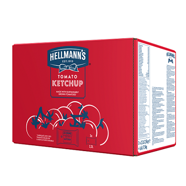 Hellmann's Ketchup Dispenser à 3x2.5kg 